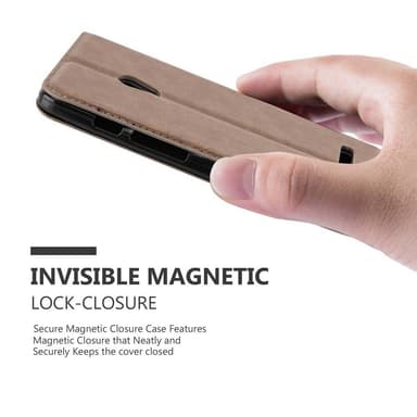 Asus ZenFone 5 2014 lommebokdeksel case (brun)