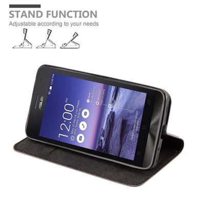 Asus ZenFone 5 2014 lommebokdeksel case (brun)