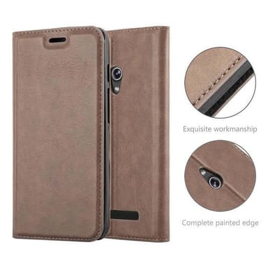 Asus ZenFone 5 2014 lommebokdeksel case (brun)