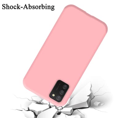 Samsung Galaxy A02s silikondeksel case (rosa)