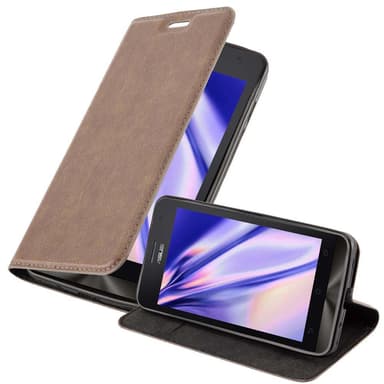 Asus ZenFone 5 2014 lommebokdeksel case (brun)