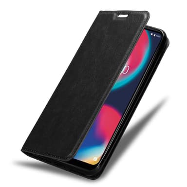 WIKO VIEW 4 lommebokdeksel case (svart)