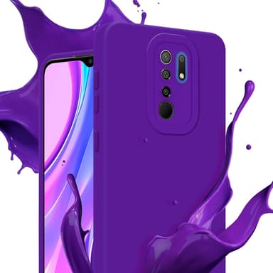 Xiaomi RedMi 9 Deksel case (lilla)