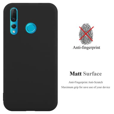 Deksel Huawei NOVA 4 Silikon cover (svart)