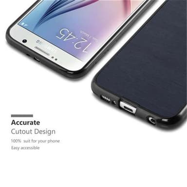 Samsung Galaxy S6 Deksel Case Cover (blå)