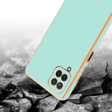 Samsung Galaxy A12 / M12 silikondeksel case (grønn)
