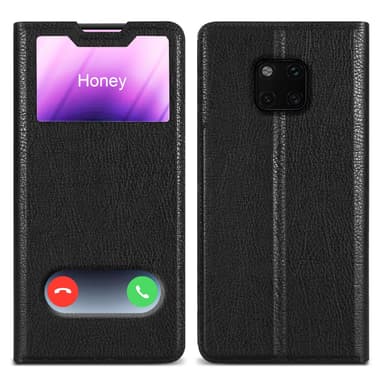 Huawei MATE 20 PRO lommebokdeksel cover (svart)
