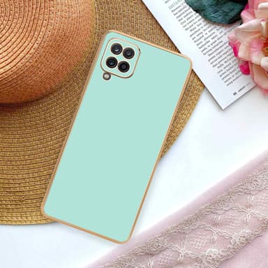 Samsung Galaxy A12 / M12 silikondeksel case (grønn)