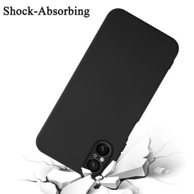 Sony Xperia 5 V silikondeksel case (svart)