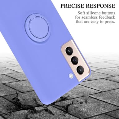 Deksel Samsung Galaxy S22 PLUS Ring Case (lilla)