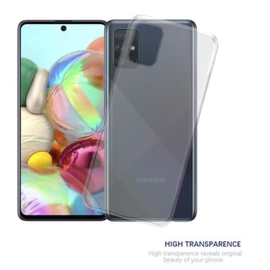 Samsung Galaxy A71 4G deksel ultra slim (gjennomsiktig)