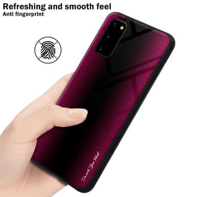 Samsung Galaxy S20 Deksel Case Cover (rosa)