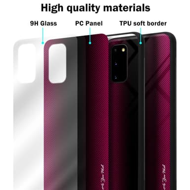 Samsung Galaxy S20 Deksel Case Cover (rosa)