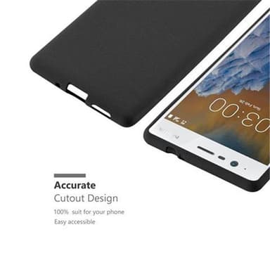 Deksel Nokia 3 2017 case (svart)