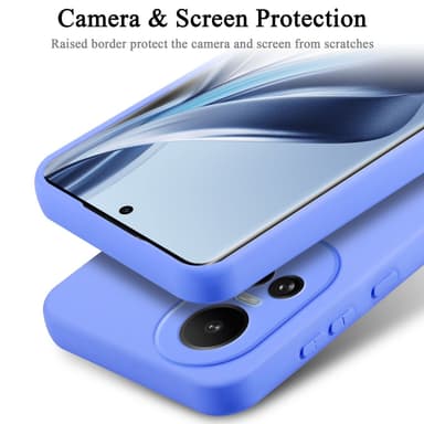 OPPO Reno 10 5G / 10 Pro 5G silikondeksel case (Lilla)