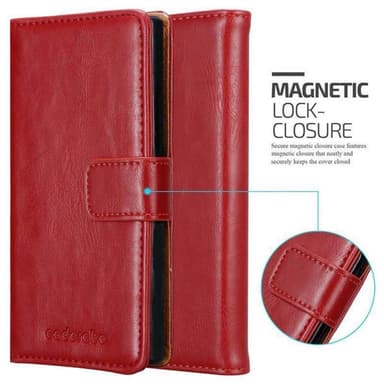 Cubot J3 PRO lommebokdeksel etui (rød)