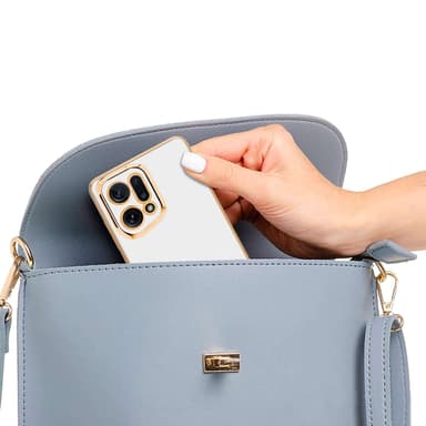 Oppo FIND X5 silikondeksel case (Hvit)
