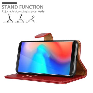 Cubot J3 PRO lommebokdeksel etui (rød)