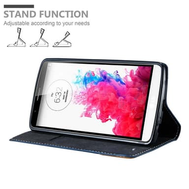 LG G3 Deksel Case Cover (blå)