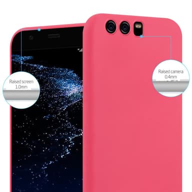 Deksel Huawei P10 Silikon cover (rød)