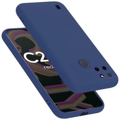Realme C21Y / C25Y silikondeksel case (blå)