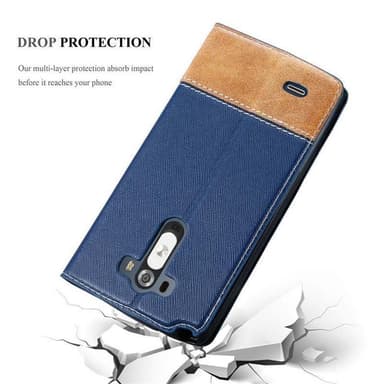 LG G3 Deksel Case Cover (blå)