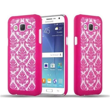 Samsung Galaxy J5 2015 Hardt Deksel Cover (rosa)