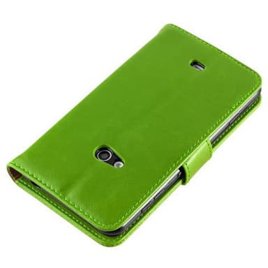 Nokia Lumia 625 lommebokdeksel etui (grønn)