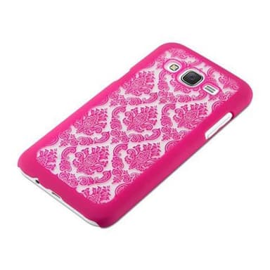 Samsung Galaxy J5 2015 Hardt Deksel Cover (rosa)
