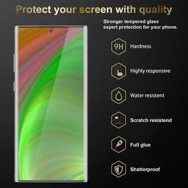 Samsung Galaxy NOTE 10 PLUS Skjermbeskytter Skärmskydd