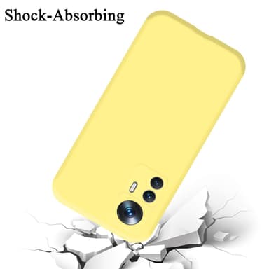 Xiaomi 12T / 12T PRO silikondeksel case (gul)