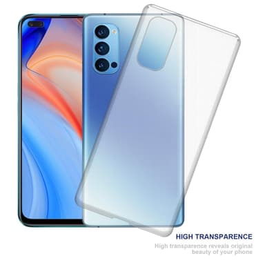 Oppo Reno4 deksel ultra slim (gjennomsiktig)