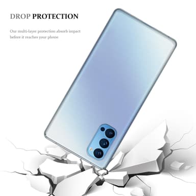 Oppo Reno4 deksel ultra slim (gjennomsiktig)