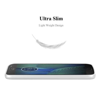 Deksel Motorola MOTO G5S PLUS Case Cover (sølv)