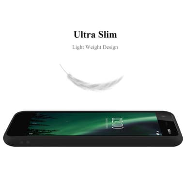 Deksel Nokia 2 2017 Silikon cover (svart)