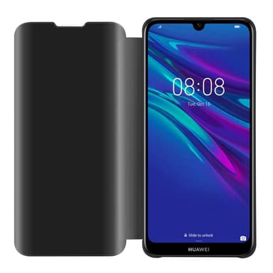 Huawei Y6 2019 lommebokdeksel etui (svart)
