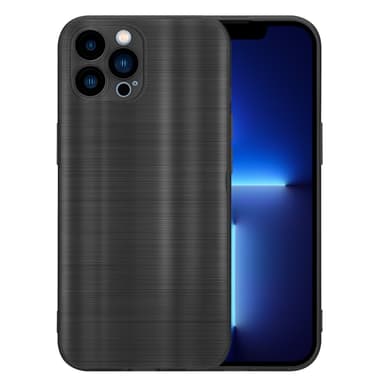 iPhone 13 PRO MAX Silikondeksel Beskyttelse (svart)