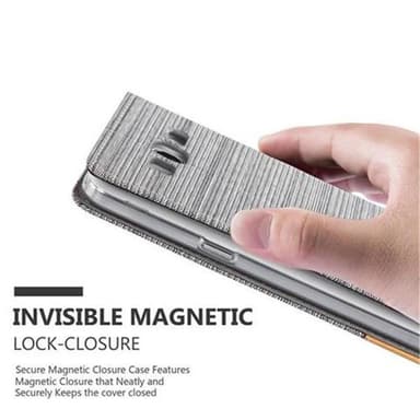 Samsung Galaxy GRAND PRIME lommebokdeksel etui (grå)