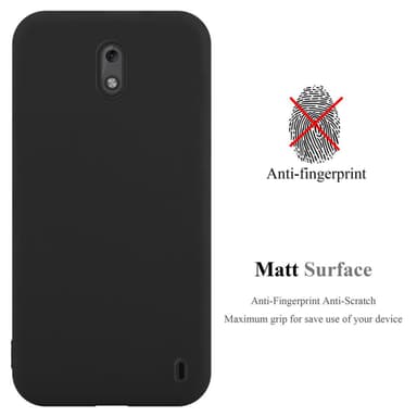 Deksel Nokia 2 2017 Silikon cover (svart)