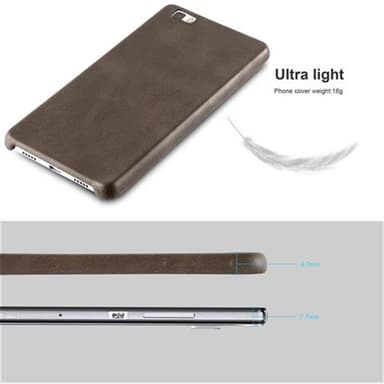 Huawei P8 LITE 2015 Hardt Deksel Cover (brun)