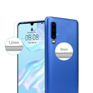 Deksel Huawei P30 Case Cover (blå)