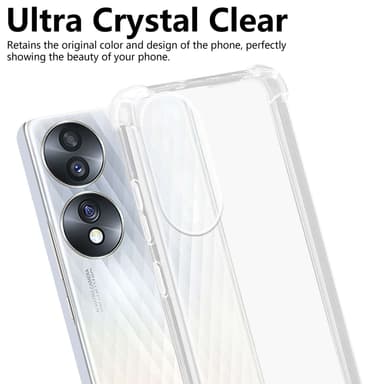 Honor 70 deksel ultra slim (Genomskinlig)