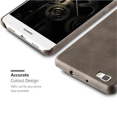 Huawei P8 LITE 2015 Hardt Deksel Cover (brun)