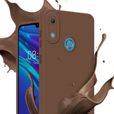 Huawei Y6 2019 Deksel case (brun)