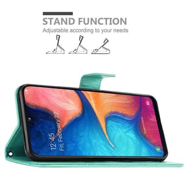 Samsung Galaxy A10e / A20e lommebokdeksel Blomster