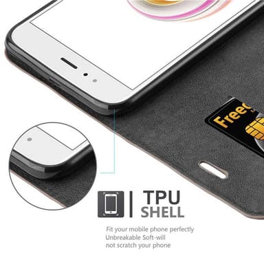 Xiaomi Mi A1 / Mi 5X lommebokdeksel case (brun)