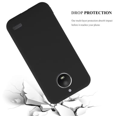 Deksel Motorola MOTO E4 Silikon cover (svart)