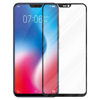 Vivo V9 Skjermbeskytter Skärmskydd (svart)