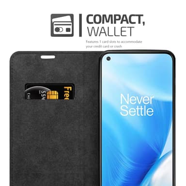 OnePlus Nord N200 5G lommebokdeksel case (brun)