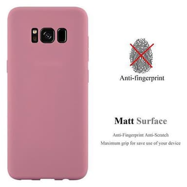 Deksel Samsung Galaxy S8 PLUS Silikon cover (rosa)